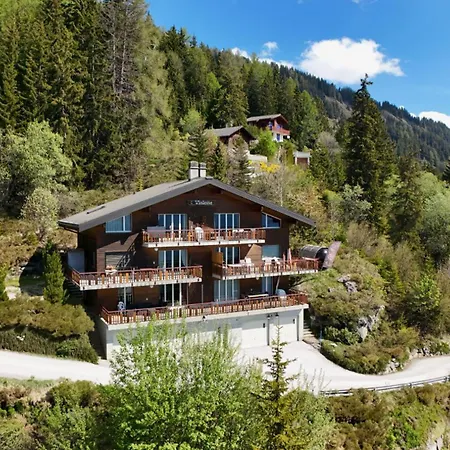 Mountain Bliss, View And Sauna - Swiss Alps アパート *